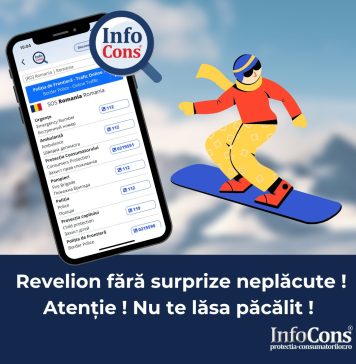 Numerele de urgenţă pot fi apelate direct din aplicaţia InfoCons