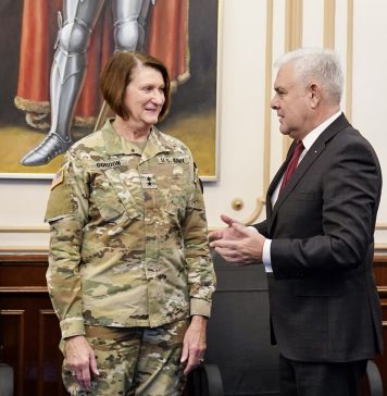 Șefa Gărzii Naţionale Alabama a venit la București