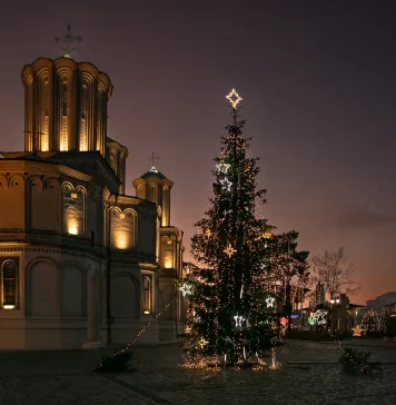 Slujbele de Crăciun şi Anul Nou, oficiate în Catedrala Patriarhală