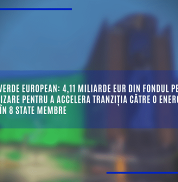 Comisia Europeană a efectuat plăţi de 1,39 miliarde euro către România, din Fondul pentru modernizare, pentru a accelera tranziţia către o energie curată
