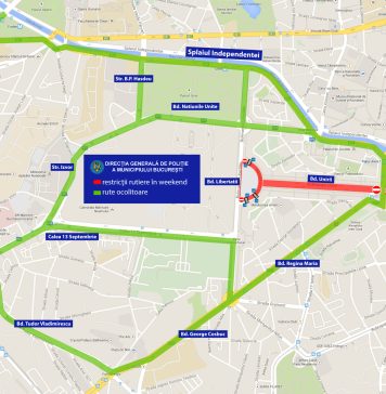 Trafic restricţionat pe bulevardul Unirii, duminică, pentru Festivalul de Datini şi Obiceiuri de Iarnă