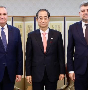 Marcel Ciolacu discusses with South Korean PM Han Duck-soo about Strategic Partnership