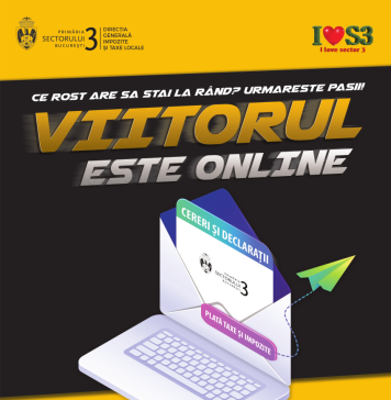 Sectorul 3: Începe distribuirea Ghidului pentru depunerea declarațiilor online