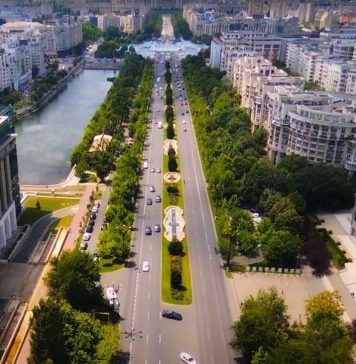 Circulaţie restricţionată în Piaţa Unirii