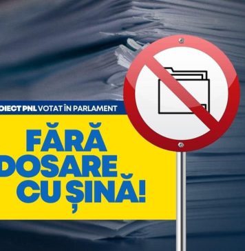 Ionuț Stroe: Instituțiile publice din România nu vor mai solicita contribuabililor dosare cu șină sau orice alte obiecte de papetărie pentru furnizarea unui serviciu public!