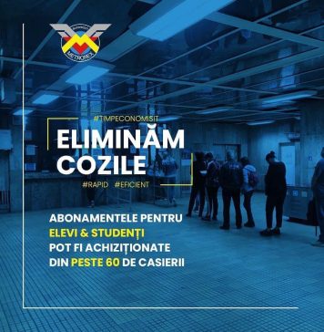 Metrorex: Abonamentele pentru elevi și studenți pot fi achiziționate din peste 60 de casierii