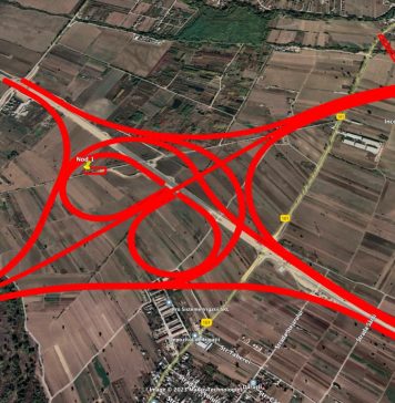 FOTO/ Autostrada Sudului, București – Alexandria, va avea 47 de pasaje și 10 noduri rutiere