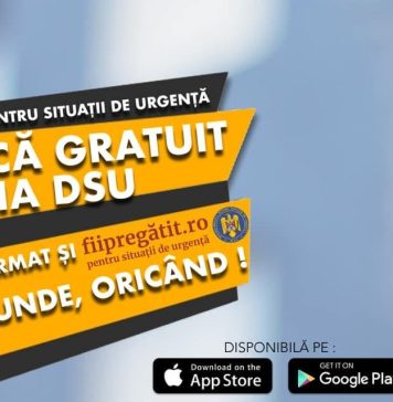 Aplicaţie de alerte, lansată de DSU în forma actualizată. Conține știri, o hartă interactivă și sfaturi