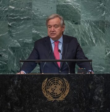 UN Secretary-General at Davos: We are looking into the eye of a Category 5 hurricane