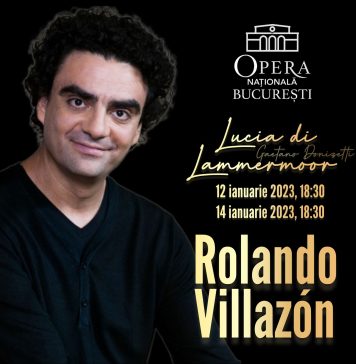 Tenorul Rolando Villazón, prima dată în România pe scena Operei Naţionale Bucureşti
