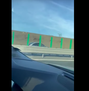 VIDEO/ Șofer filmat când gonea cu 120 km/h pe contrasens, pe Autostrada Constanța – București