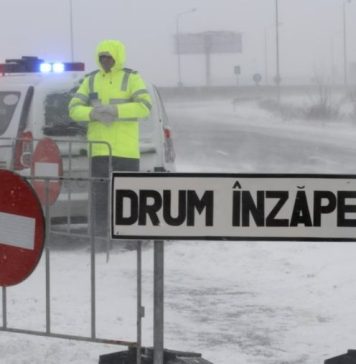 Vrancea: Traficul spre București a fost închis / Stare de alertă în urma ninsorilor
