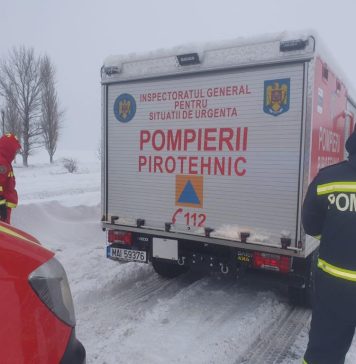 Intervenţii în 123 de localităţi din 18 judeţe şi în Bucureşti, în urma ninsorilor, în ultimele 24 de ore