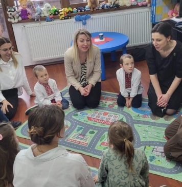 Happy Bubble, 8th educational center to support Ukrainian children, set up by World Vision Romania