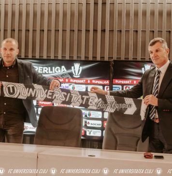 Ioan Ovidiu Sabău, prezentat oficial ca director tehnic al Universității Cluj
