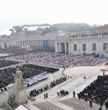 Pope Francis led the funeral of his predecessor Benedict XVI