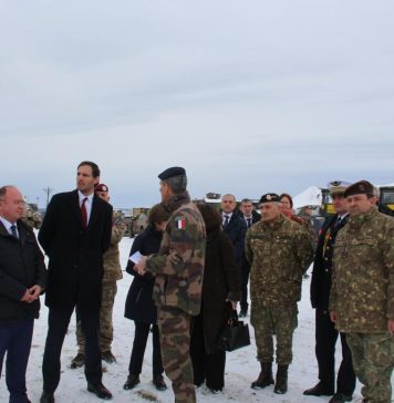 Romanian, French and Dutch foreign ministers visit Cincu National Joint Training Center