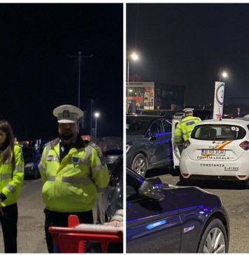 Anchetă la Poliția Locală Constanța după incidentul din parcarea hipermarketului; poliţistul local i-a spus femeii care suferea de un handicap locomotor că nu face pe taximetristul cu ea