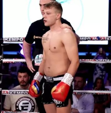 Sorin Căliniuc, noua senzație din kickboxingul românesc, a semnat cu GLORY
