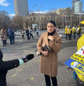 Ana Loredana Predescu, deputat PUSL de Brașov, afiliat PSD: Am ales să merg ca reprezentant PUSL al legislativului între sindicaliștii din Educație din Piata Victoriei