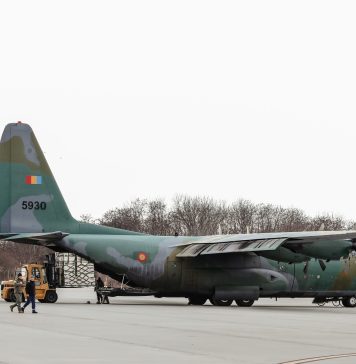 MApN: Noi misiuni de transport aerian în sprijinul populației din Turcia