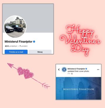 Eugen Teodorovici: Breaking news-ul Zilei Îndrăgostiților: Hackerii au pus stăpânire pe pagina de Facebook a Ministerului de Finanțe