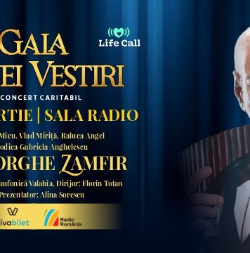 Gala Bunei Vestiri: Maestrul Gheorghe Zamfir urcă pe scenă pentru un concert caritabil ce susține viața