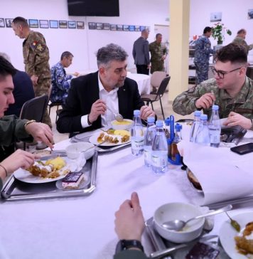 Președintele Camerei Deputaților, Marcel Ciolacu, vizită la Baza 57 Aeriană ”Mihail Kogălniceanu”: Români, americani, italieni și francezi. Se antrenează împreună, fac misiuni împreună, mănâncă împreună