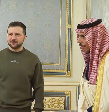 Vizită istorică la Kiev: Ministrul de Externe al Arabiei Saudite a anunțat un ajutor umanitar de 400 milioane dolari