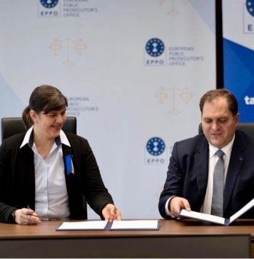Procurorul-șef european Laura Kövesi a semnat un acord de lucru cu Autoritatea Elenă Independentă a Venitului Public (IAPR)