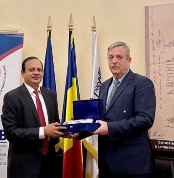 Ambasadorul Bangladeshului – întânire cu președintele Camerei de Comerţ a Municipiului Bucureşti (CCIB)