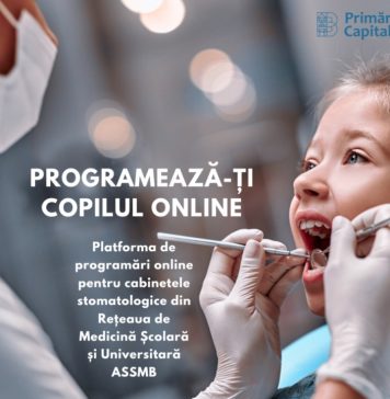 ASSMB a lansat o platformă de programări stomatologice online pentru elevi şi studenţi