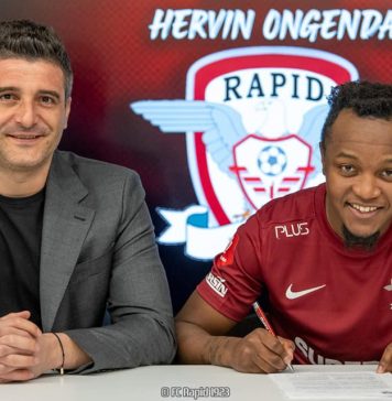 Hervin Ongenda a semnat cu Rapid