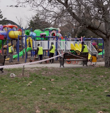 Locurile de joacă reparate din Parcul Circului vor fi date în curând în folosinţă – VIDEO