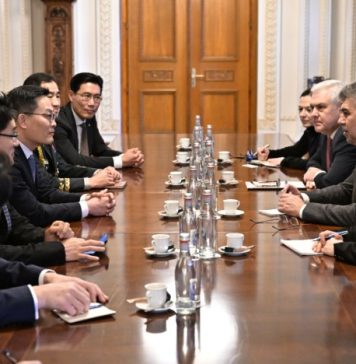 Speaker Ciolacu, Hanwha Aerospace company delegation from South Korea, on energy and defense topics