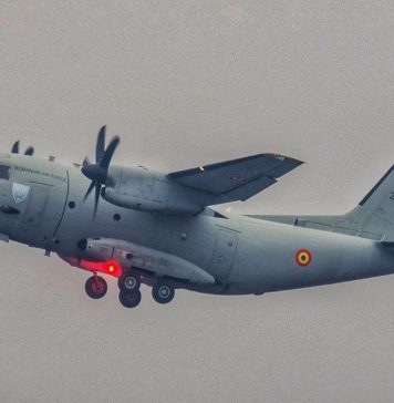 Three Romanian military airlifters on humanitarian mission for quake-affected people in Turkey and Syria