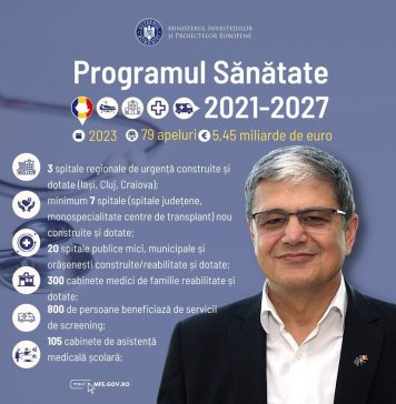 Ministrul Marcel Boloș: Vom da startul apelurilor pentru spitalele regionale de la Iaşi, Cluj şi Craiova