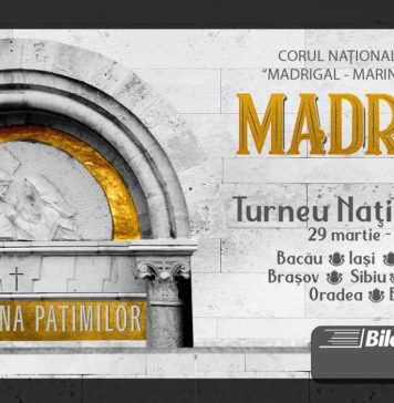 Corul Madrigal – turneu naţional de Paşte în opt oraşe, în perioada 29 martie – 13 aprilie