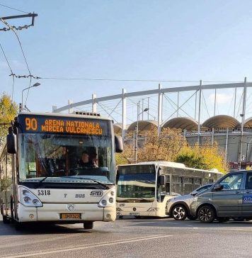 STB modifică mai multe trasee din zona Arenei Naționale, pentru partida de fotbal FCBS – Universitatea Craiova 1948