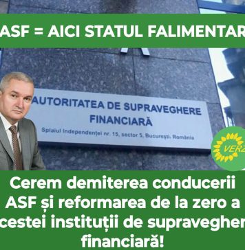 Marius Lazăr, copreședinte Partidul Verde-Verzii: Solicit PSD să retragă sprijinul pentru Nicu Marcu, președintele ASF