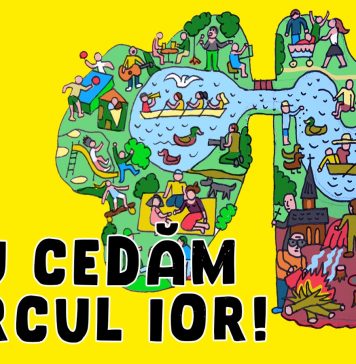 ”Nu cedăm Parcul IOR”, acţiune organizată de Greenpeace România şi Grupul de Iniţiativă Civică IOR-Titan