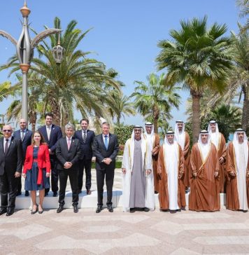 Virgil Popescu: Am participat astăzi la întâlnirea de lucru cu Alteța Sa Șeicul Mohamed bin Zayed Al Nahyan, Președintele Emiratelor Arabe Unite și conducătorul Emiratului Abu Dhabi