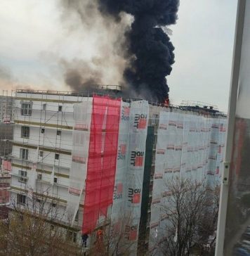 Incendiu puternic în Sectorul 5 din București – FOTO