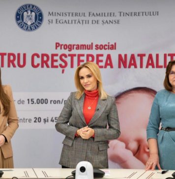Gabriela Firea, despre Programul pentru Creşterea Natalităţii: Din cele 12.400 de solicitări primite, doar puţin peste 6.200 au fost dosare pentru obţinerea sprijinului de 15.000 de lei