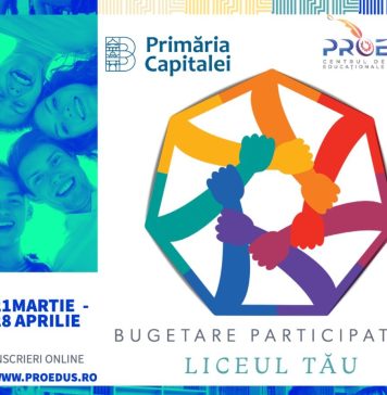 Încep înscrierile pentru bugetarea participativă pentru liceeni. Finanțare de 150.000 de lei din partea PMB