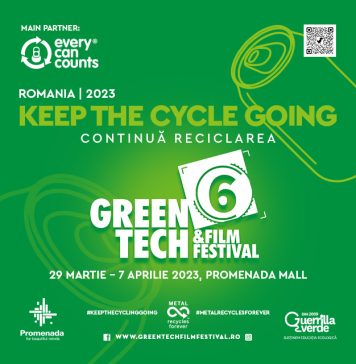 Cea de-a șasea ediție a Green Tech & Film Festival are loc între 29 martie – 7 aprilie, la Promenada Mall