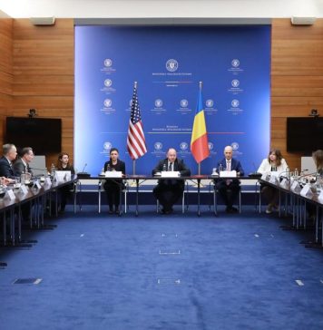 Ministrul afacerilor externe, Bogdan Aurescu, a primit o delegație a Consiliului de Afaceri Româno-American