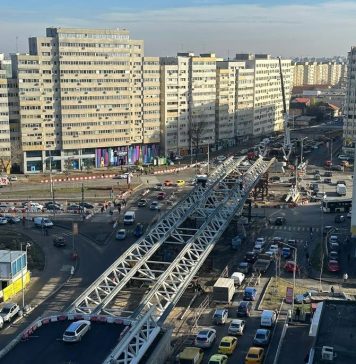 Pasajul Doamna Ghica: pe sensul de ieșire din București, autobuzele vor circula pe carosabil și nu pe linia de tramvai, ca până acum