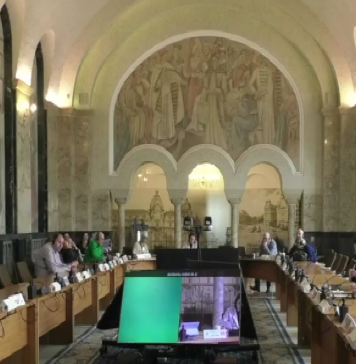 Consilier liberal de la Sectorul 1, supărat că a trebuit să vină la muncă de 1 martie: ”Clotilde Armand a pus ședința expres azi ca să ne strice nouă bucuria sărbătoririi în familie” – VIDEO