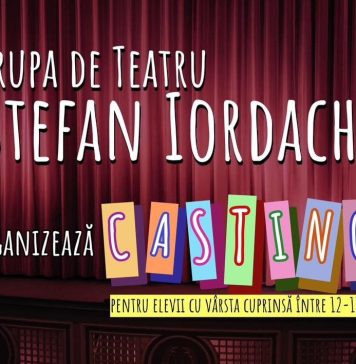 Trupa de teatru Ștefan Iordache își mărește echipa! Tinerii din Sectorul 5 sunt invitați la casting